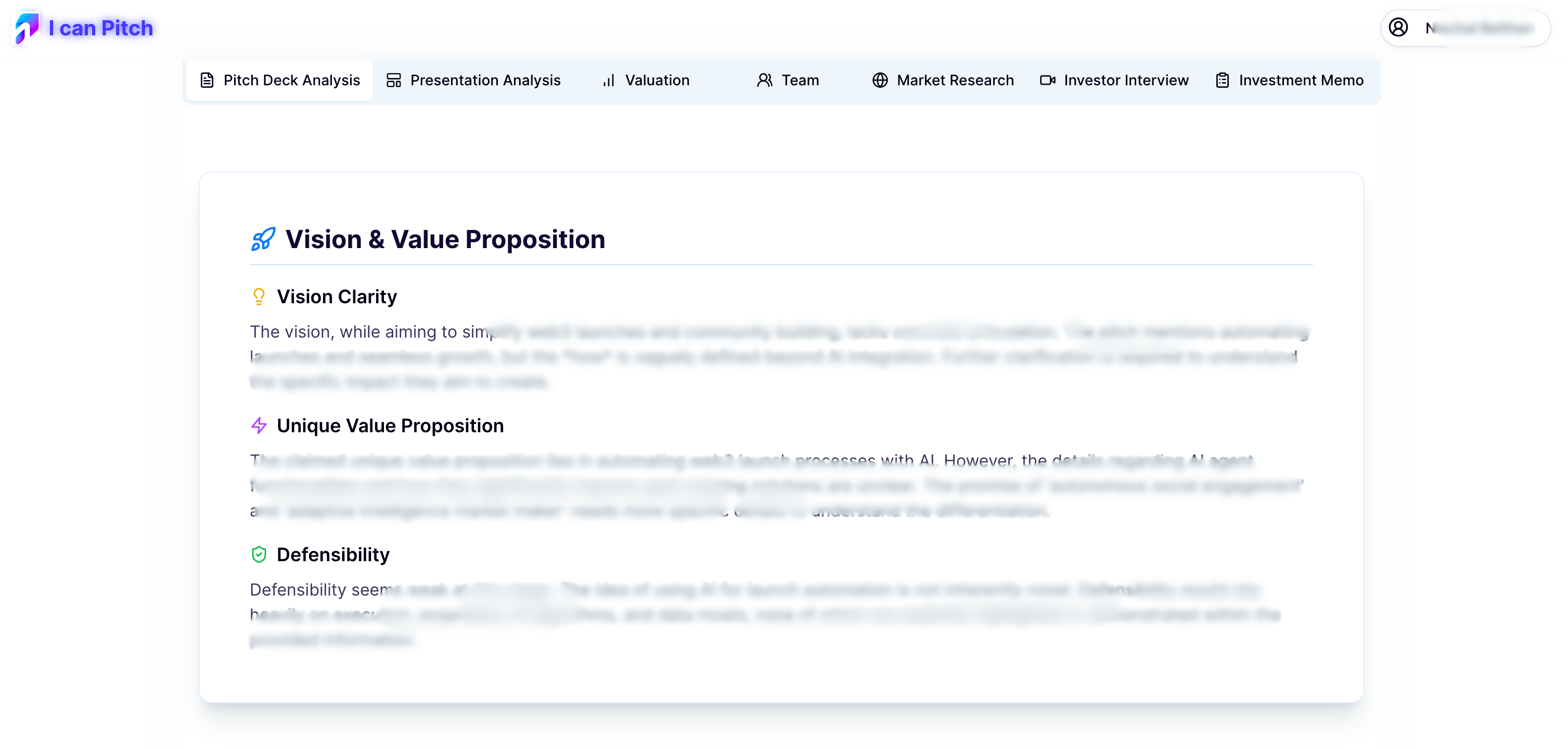 Pitch Deck Analysis Dashboard